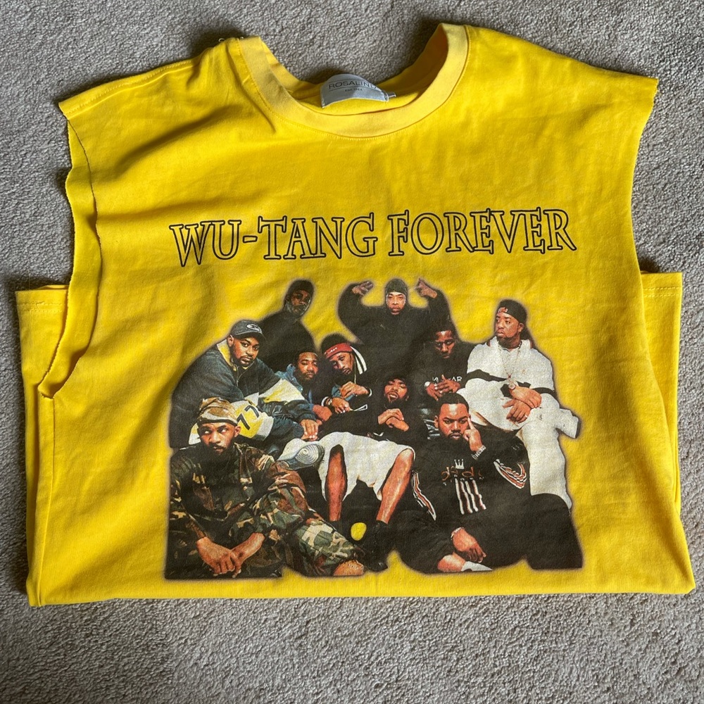 Vintage Wu-tang underground tour shirt